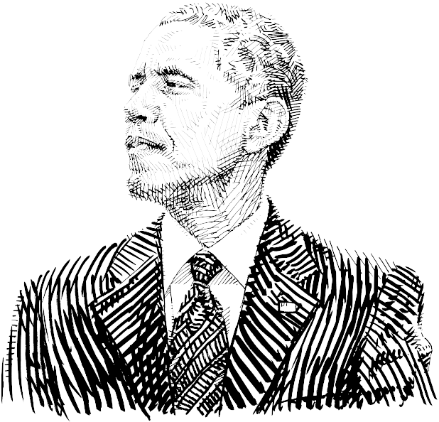 Barack Obama 201611014 - Wikimedia Commons (627x600), Png Download