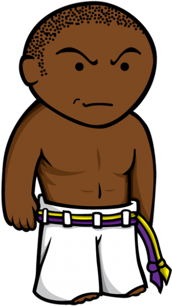 Capoeira - ) - Martial Arts (469x625), Png Download