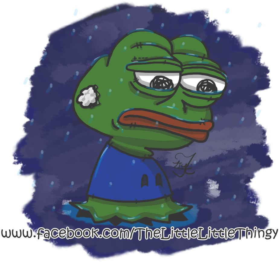 Oc Artpepe Mimikyu [day 26] - All Around Me Are Familiar Faces Pepe (1100x1100), Png Download