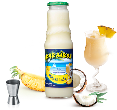 Pineapple Pur Juice - Dominican Pina Colada (420x403), Png Download