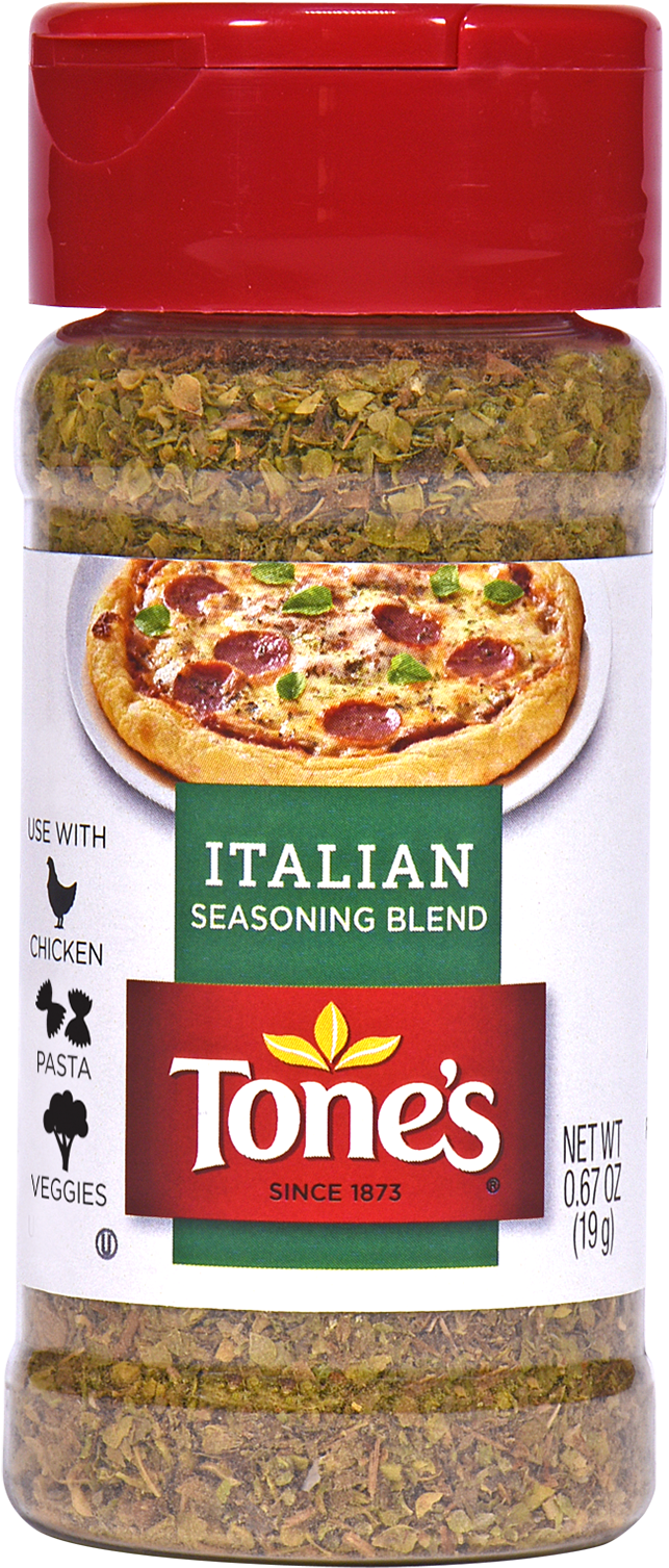 Italian Seasoning - Tone's Italian Seasoning Blend 3 Oz. Shaker (1025x1777), Png Download
