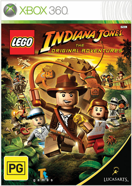 Lego Indiana Jones - Lego Indiana Jones Xbox 360 (600x600), Png Download