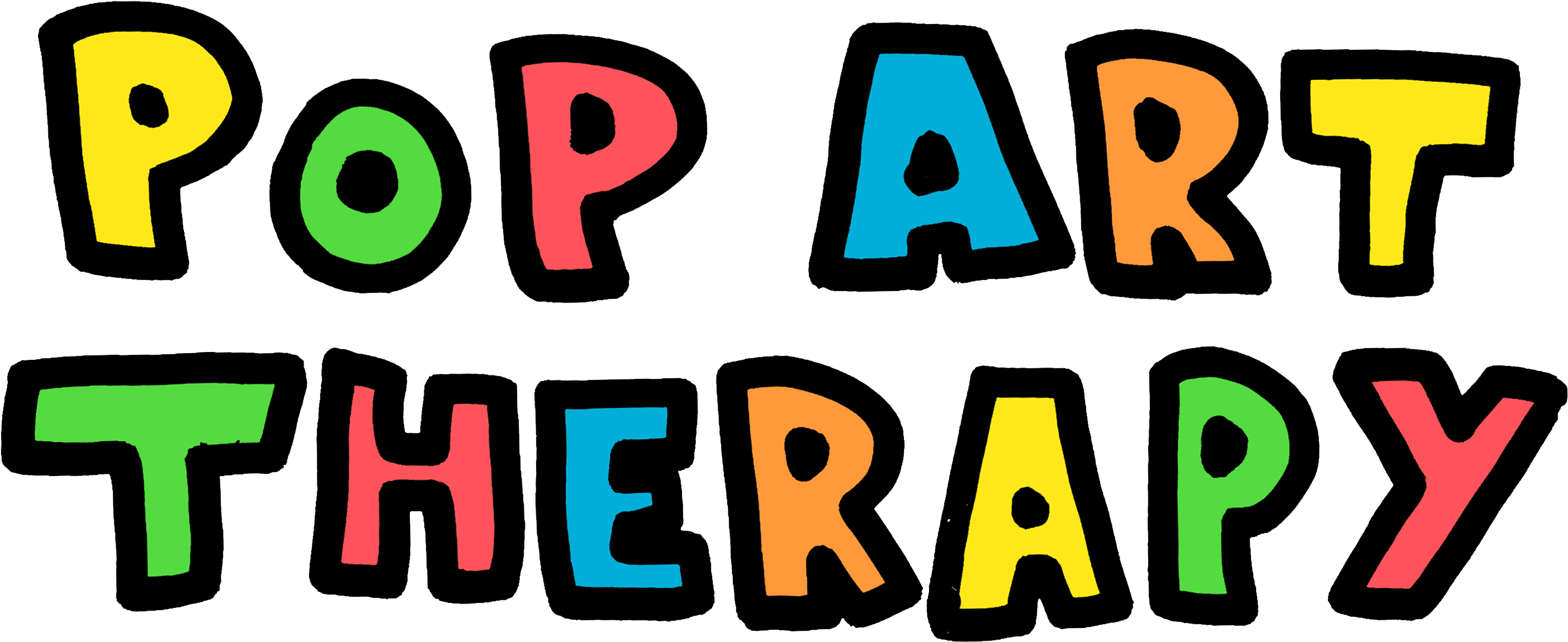 Pop Art Therapy - Art (3134x1367), Png Download