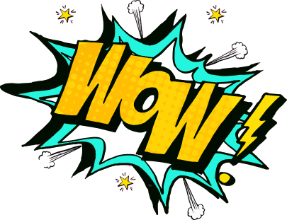 Pop Art Sign Saying Wow Pop Art Wow Png Full Size Png Download Seekpng