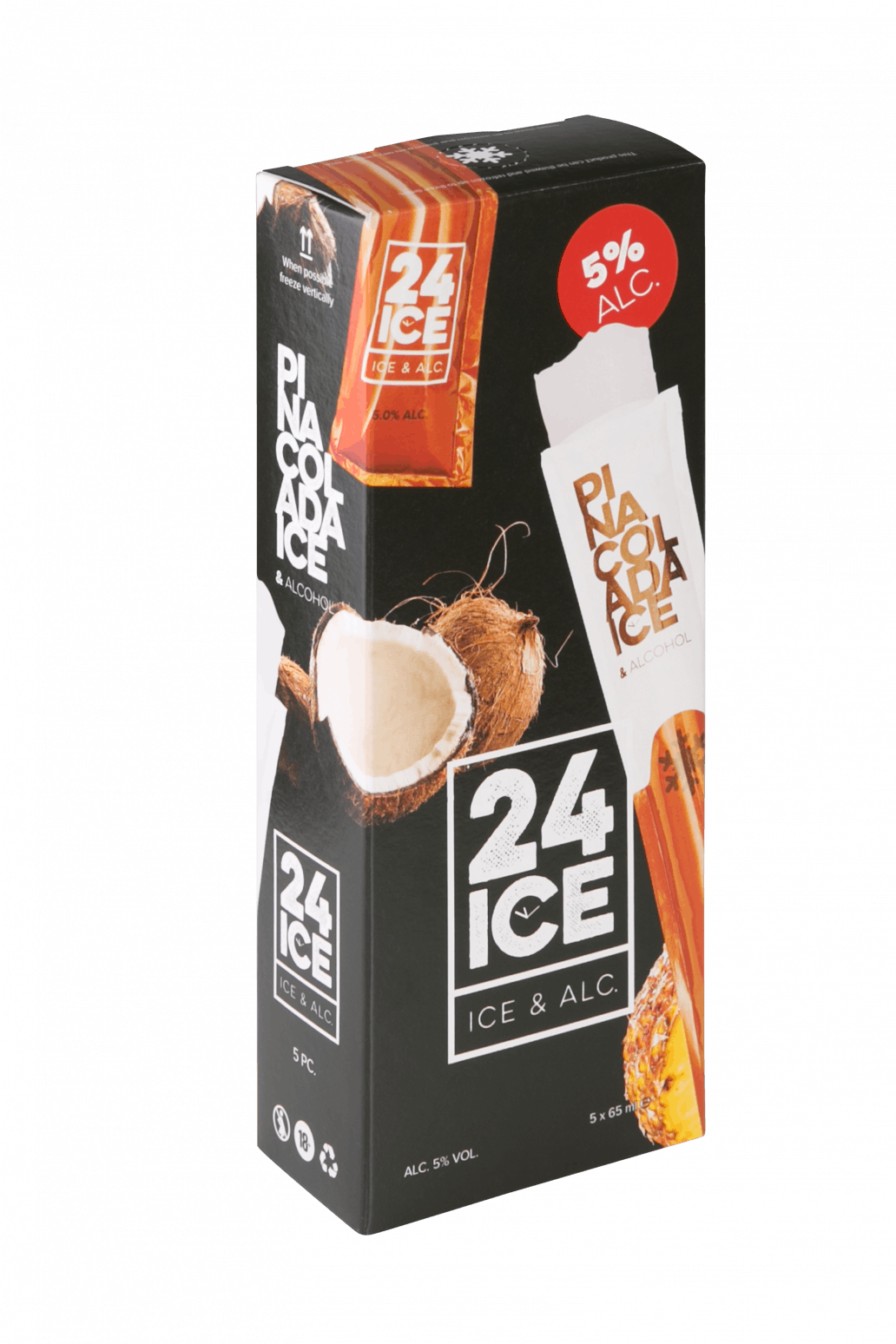 Pina Colada 5-pack - Mojito Ijs Jumbo (1032x1548), Png Download