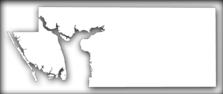 A Map Of Charlotte With An Outer Shadow Around The - Sport Climbing (768x326), Png Download