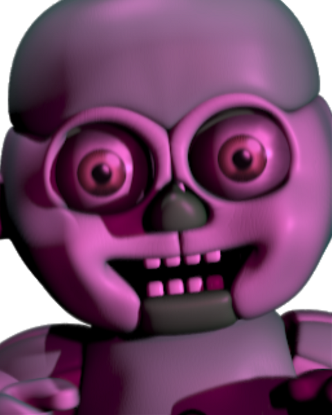 Fnaf 5 Bidybab (480x600), Png Download