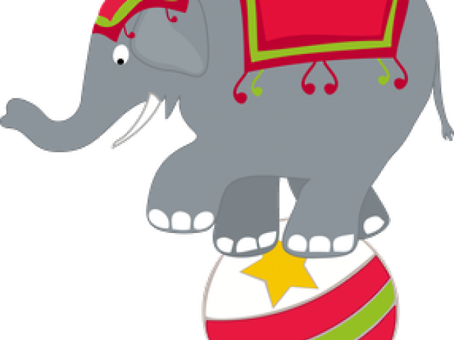 Free Download Clip Art Carwad Net Elephant - Circus Elephant Clipart (640x480), Png Download