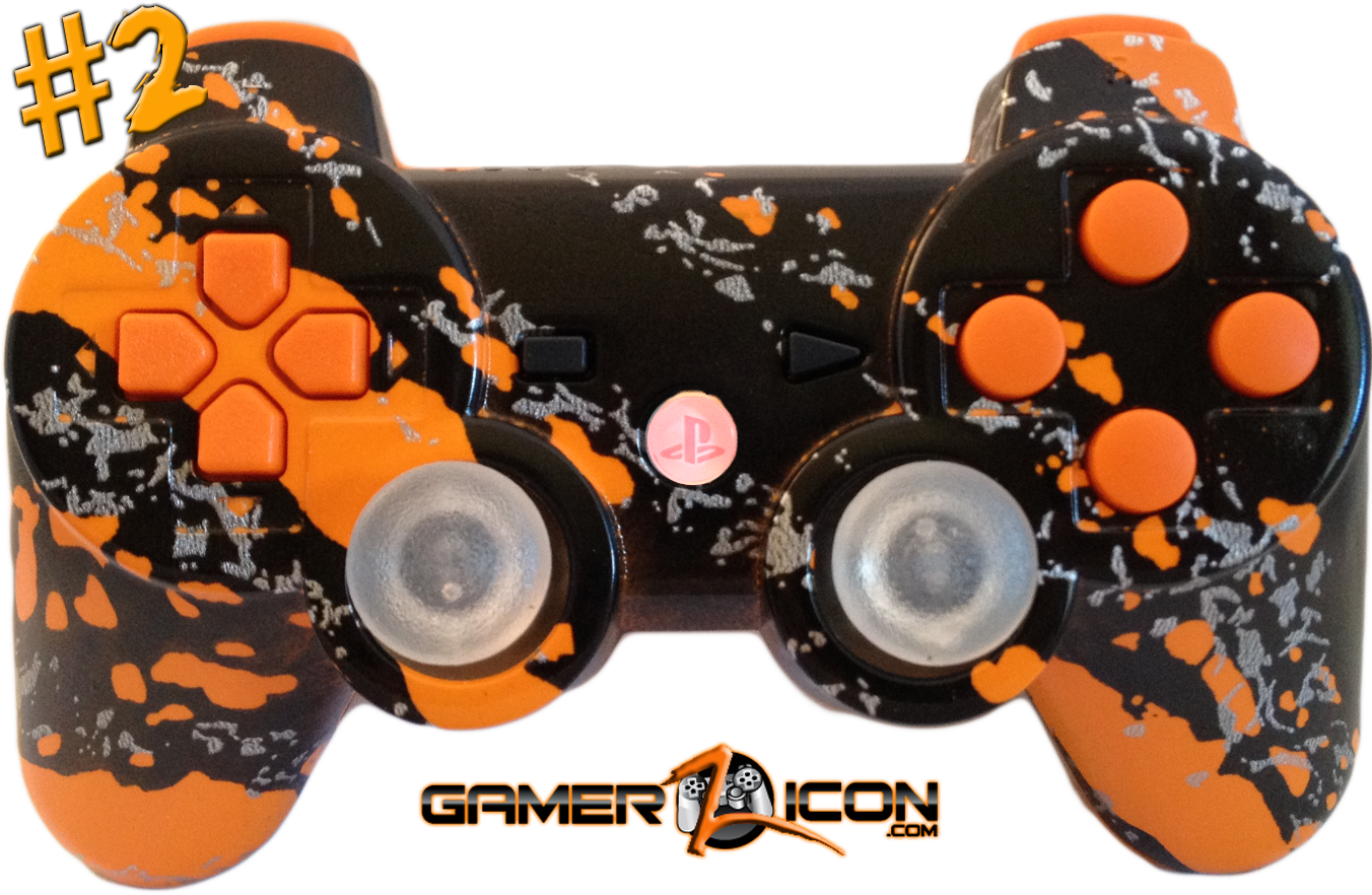 Black Ops 2 Controller - Bo2 Controller Ps3 (1351x897), Png Download