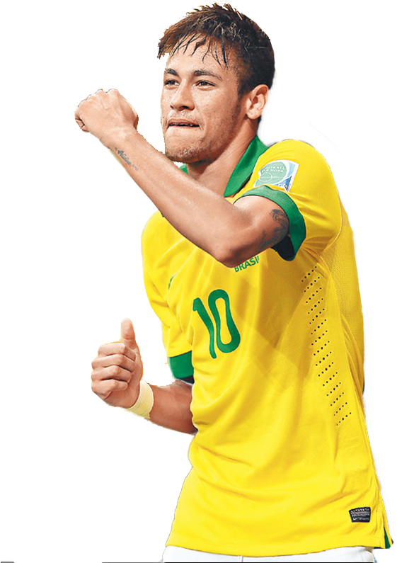 Neymar Jr Png Brazil Dance - Neymar Brazil 2018 Png (607x845), Png Download
