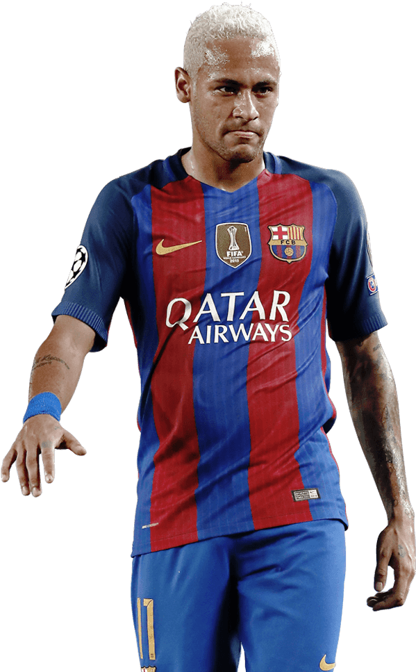 Neymar Barcelona 2017 Png (600x980), Png Download