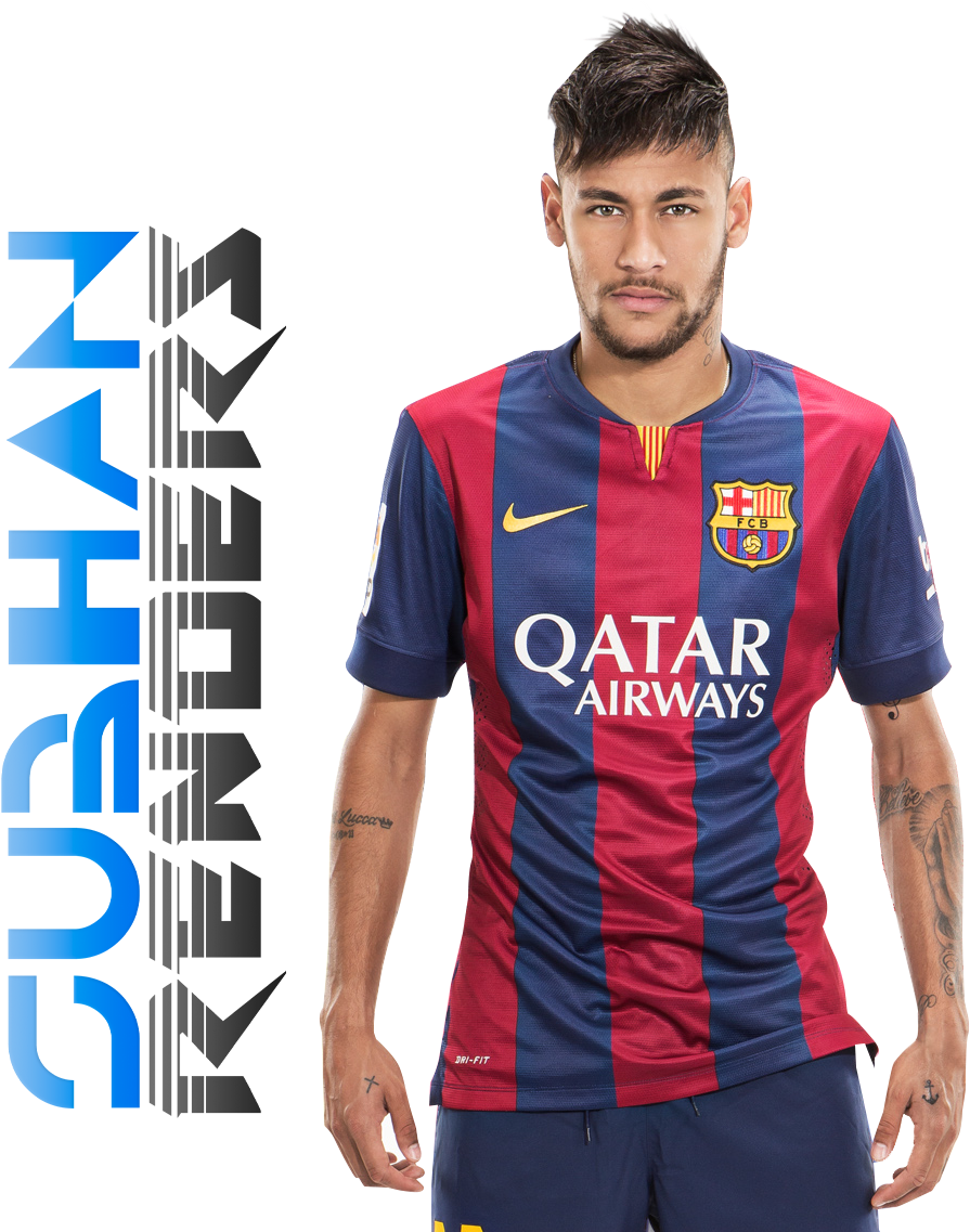 Neymar Barcelona 2015 Png (922x1164), Png Download