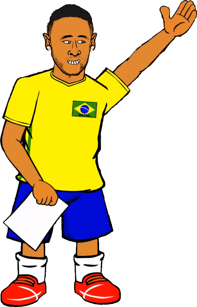 Neymar Brazil - Neymar 442oons Png (654x1015), Png Download