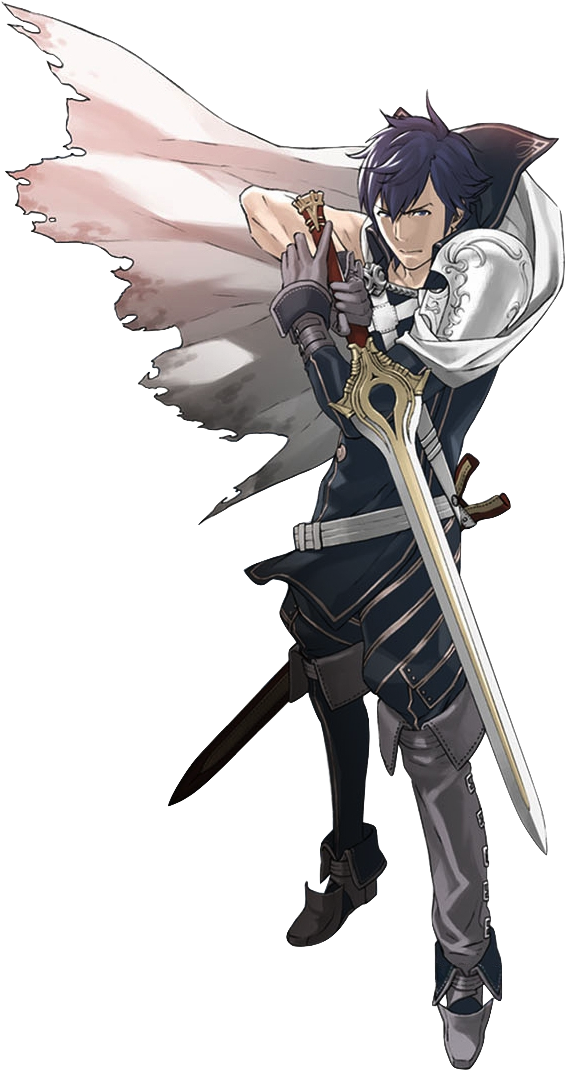 Chrom - Chrom Fire Emblem (574x1077), Png Download