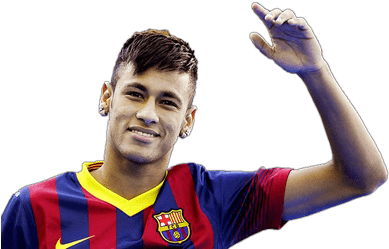 Neymar Waving - Telechargement Photo Neymar Jr (400x400), Png Download