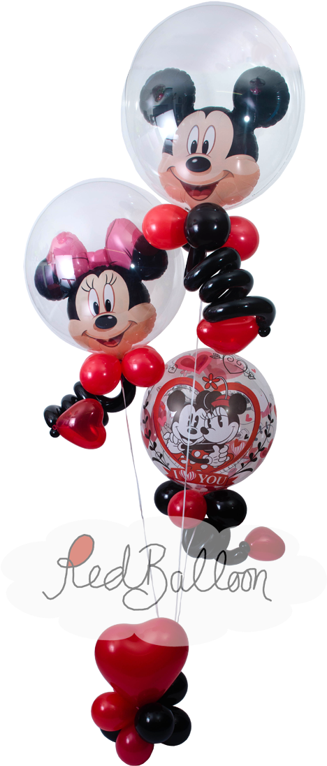 True Love Valentines Red Balloon Cork - Balloon (1000x1159), Png Download