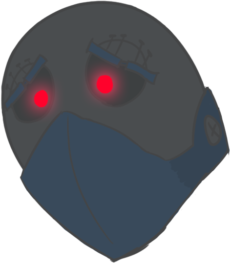 Picture Of A Sad Roboto - Illustration (700x700), Png Download