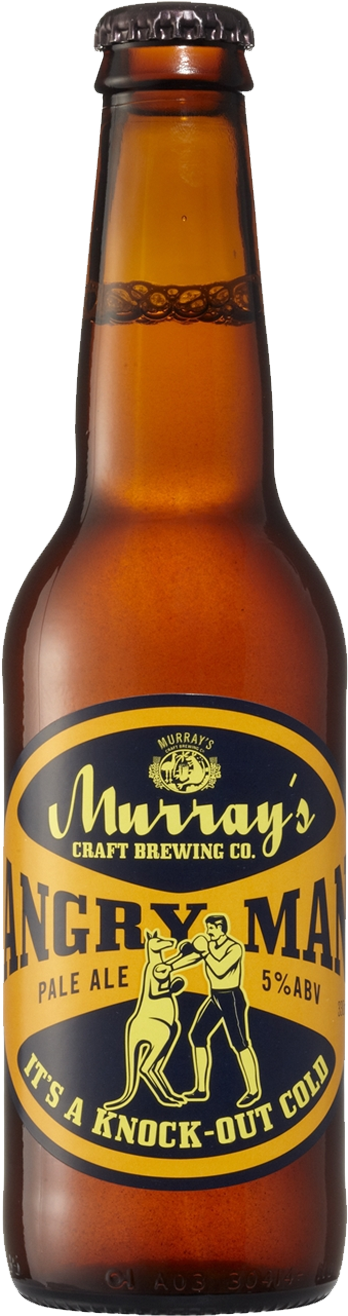 Murray's Angry Man Pale Ale - Angry Man Pale Ale (1206x1600), Png Download