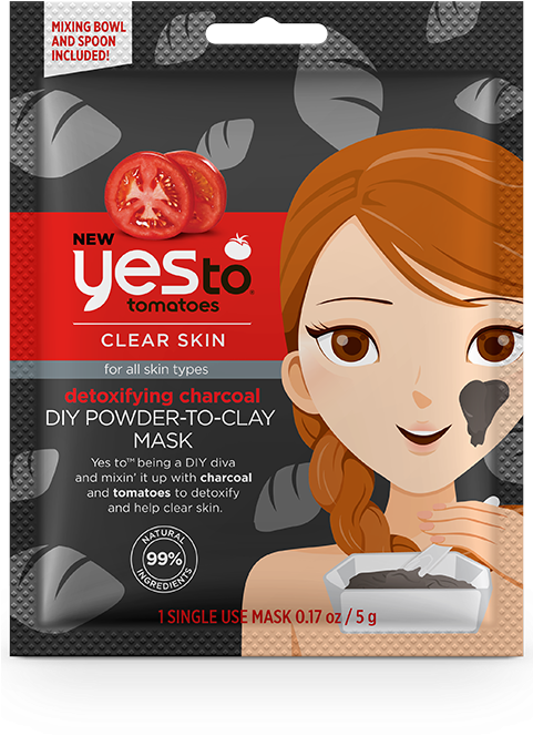 Product Photo - Yes To Powder To Clay Mask (480x696), Png Download