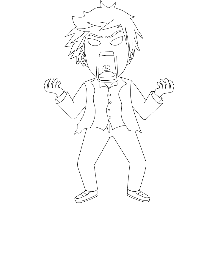 Cartoon Drawing Sketch - Drawing (723x938), Png Download