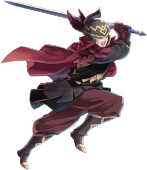 Sword Cavalier - Feh Lance Cavalier (340x388), Png Download