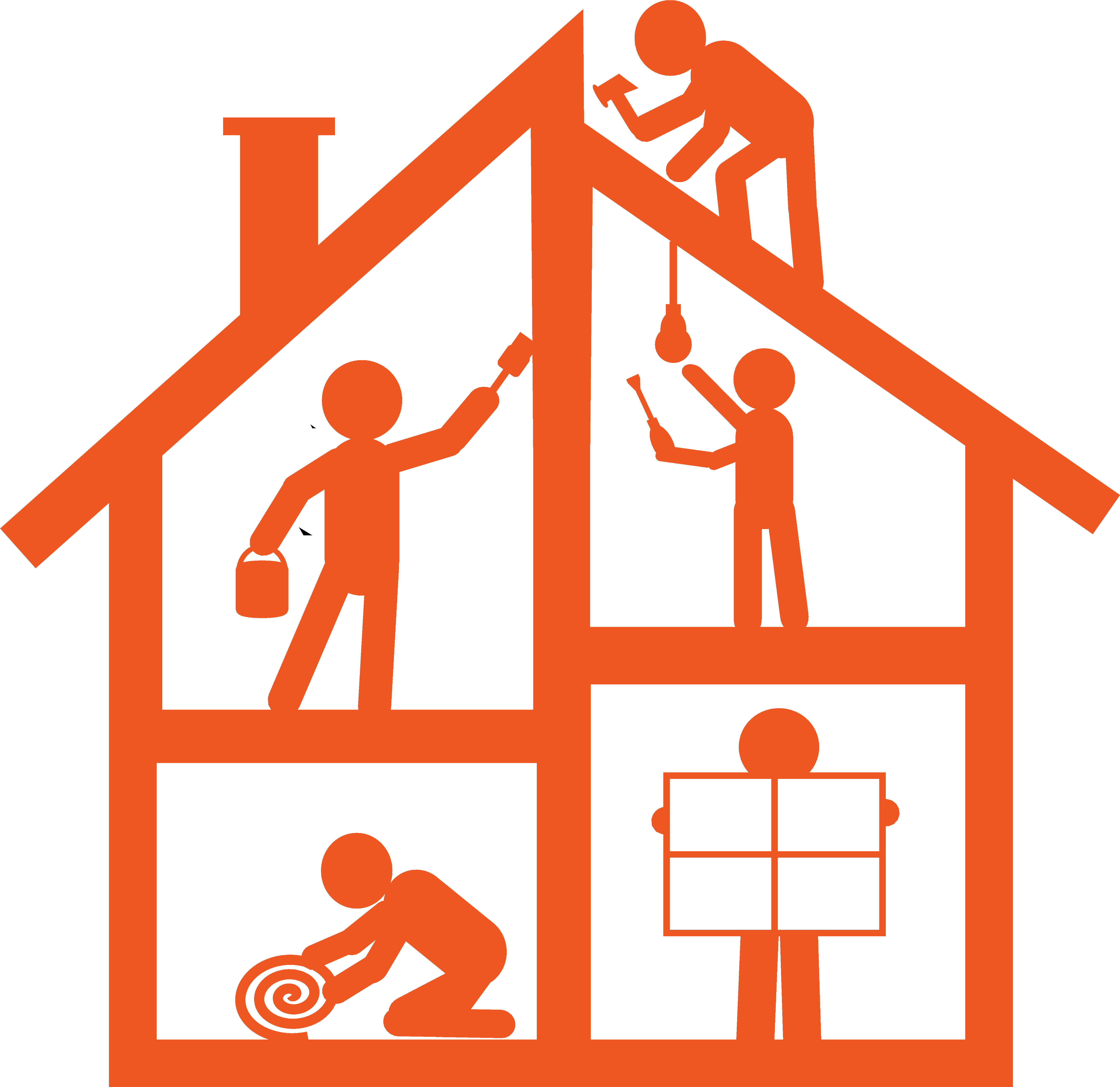 Download Sutton Handyman Logo Orange - Handyman Png | Transparent PNG ...