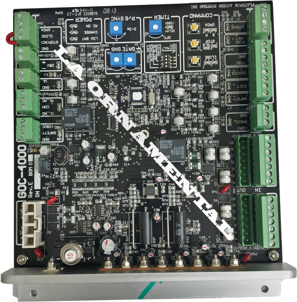 Platinum Goc-4000 Control Board - Platinum In Circuit Boards (1000x1000), Png Download