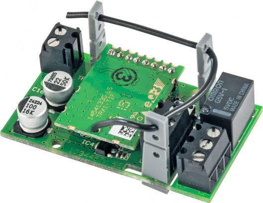 Homematic Ip Switch Circuit Board - Homematic Ip 150776a0, Schaltplatine (530x409), Png Download