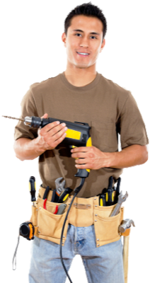 Handyman Services - Handyman Portrait (304x435), Png Download