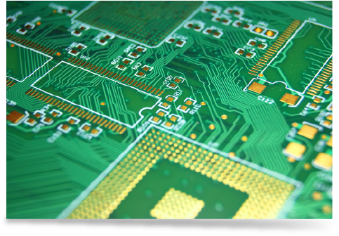 Printed Circuit Board Fabrication - Carte Circuit Imprimé (497x370), Png Download
