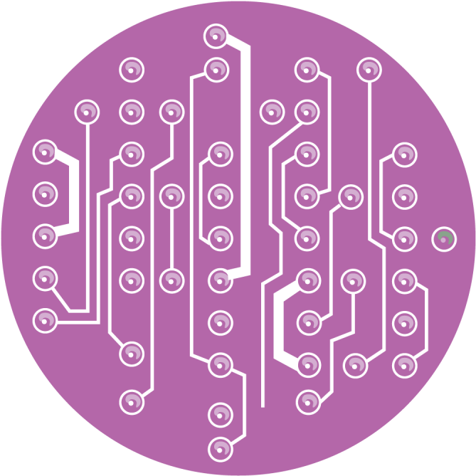 Circuit Board - Apollo Design 0080 Circuit Board Glass Pattern C1-0080 (800x800), Png Download