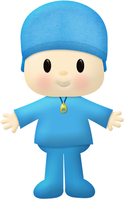 Kit De Fiestas-pocoyo - Animation (647x900), Png Download