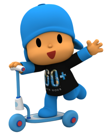 Pocoyo - Pocoyo Png (395x487), Png Download