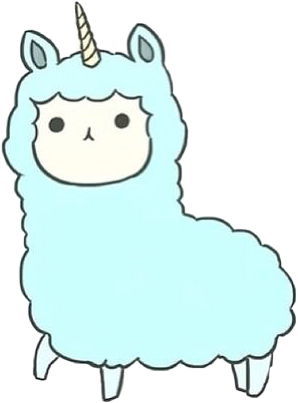 Report Abuse - Lama Unicorn (298x403), Png Download