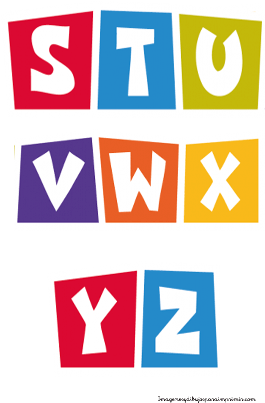Letras Para Hacer Su Nombre Letras Pocoyo Para Imprimir - Letras De Pocoyo Para Colorear (595x842), Png Download