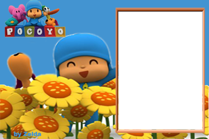 You Might Also Like - 1/4 Sheet Pocoyo Blocks Edible Frosting Cake Topper- (425x283), Png Download