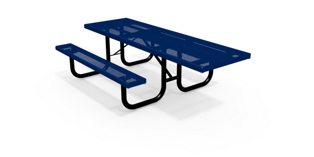 8′ Ada Picnic Table - Outdoor Bench (1024x576), Png Download