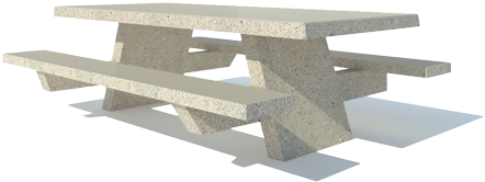Pt-5 - Picnic Table (460x315), Png Download