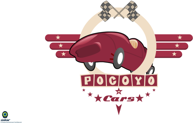 Especial Pocoyo And Cars - Pocoyo Cars (820x461), Png Download