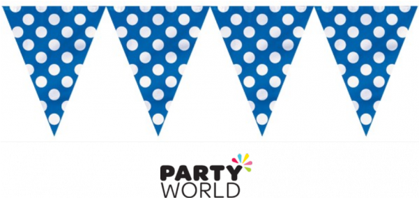 Birthday Banner Yellow With Dots Png - Polka Dot Banner Png (600x600), Png Download