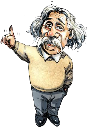 #enstein #albert #alberteinstein #innovation #design - Albert Einstein Cartoon Png (378x465), Png Download