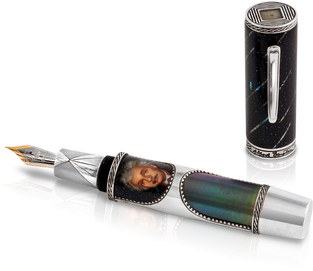 Albert Einstein - Rollerball Pen (800x618), Png Download