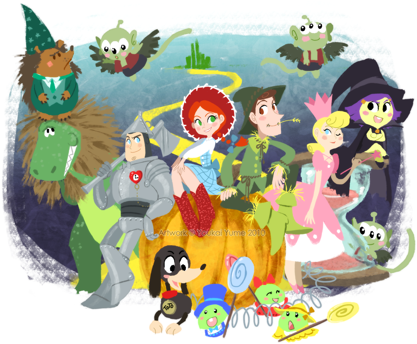Toy Story Of Oz By Youkaiyume On Deviantart Image Free - Toy Story 2 Anime (900x718), Png Download