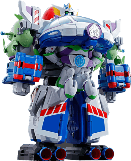 Buzz Robo Chogokin The Space Ranger 23cm Figure - Chogokin Toy Story Buzz The Space Ranger Robo (600x600), Png Download