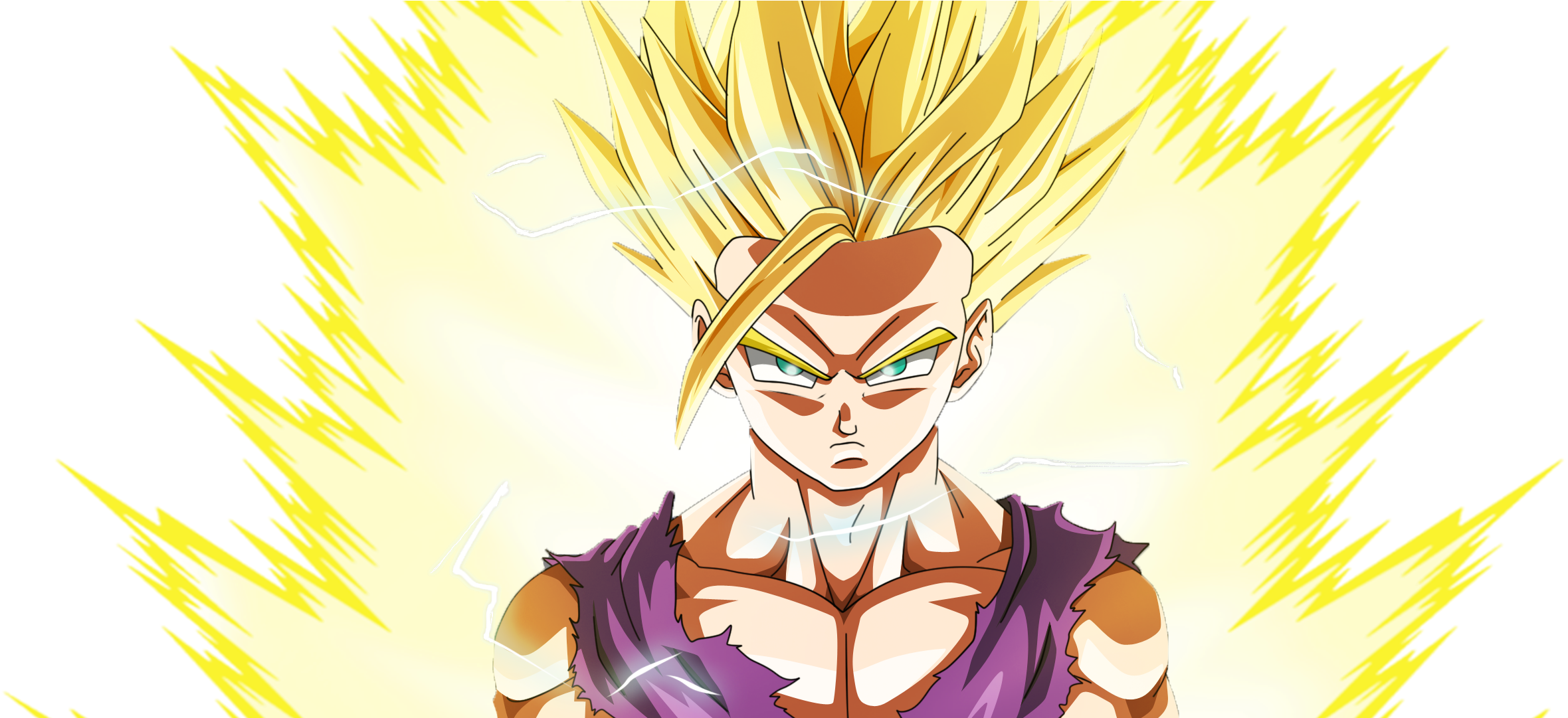 Teengohanssj2 - Deviantart - Ssj2 Gohan (2388x1080), Png Download
