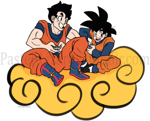 Gohan And Goten Commission I Did Recently - Video Game (500x424), Png Download