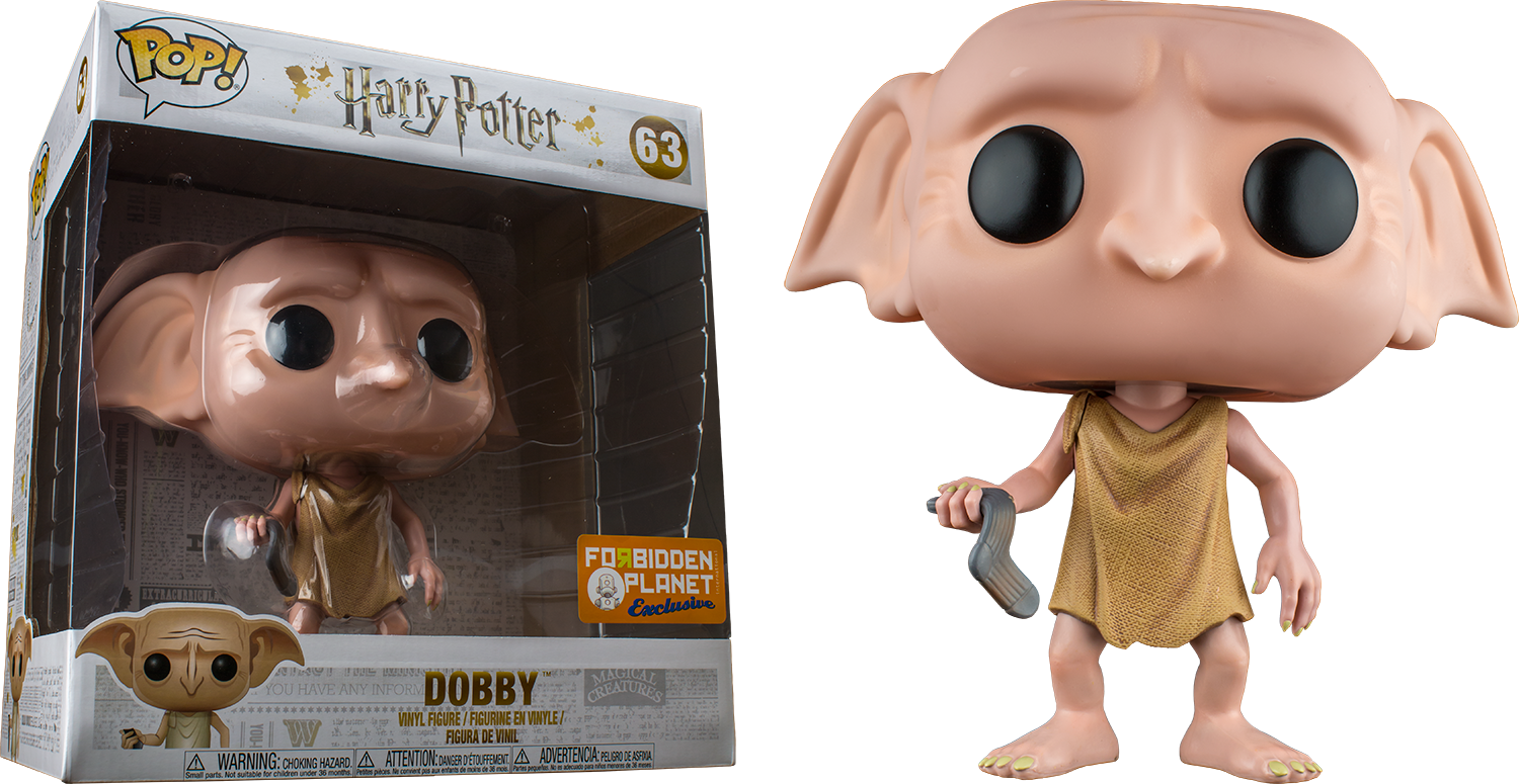 Harry - Funko Pop Dobby 10 Inch (1500x775), Png Download