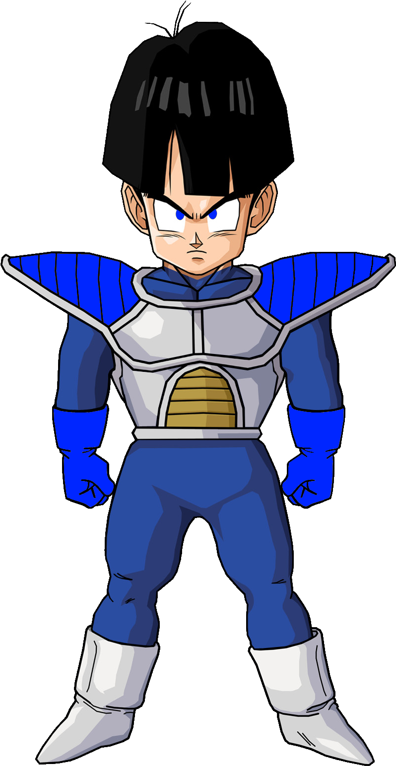 Kid Gohan With Sword Download - Kid Gohan Namek Png (892x1595), Png Download