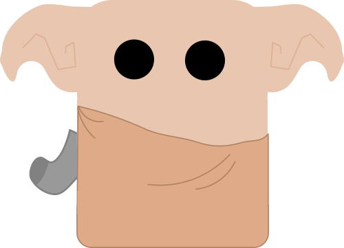 Dobby - Dobby The House Elf (500x361), Png Download