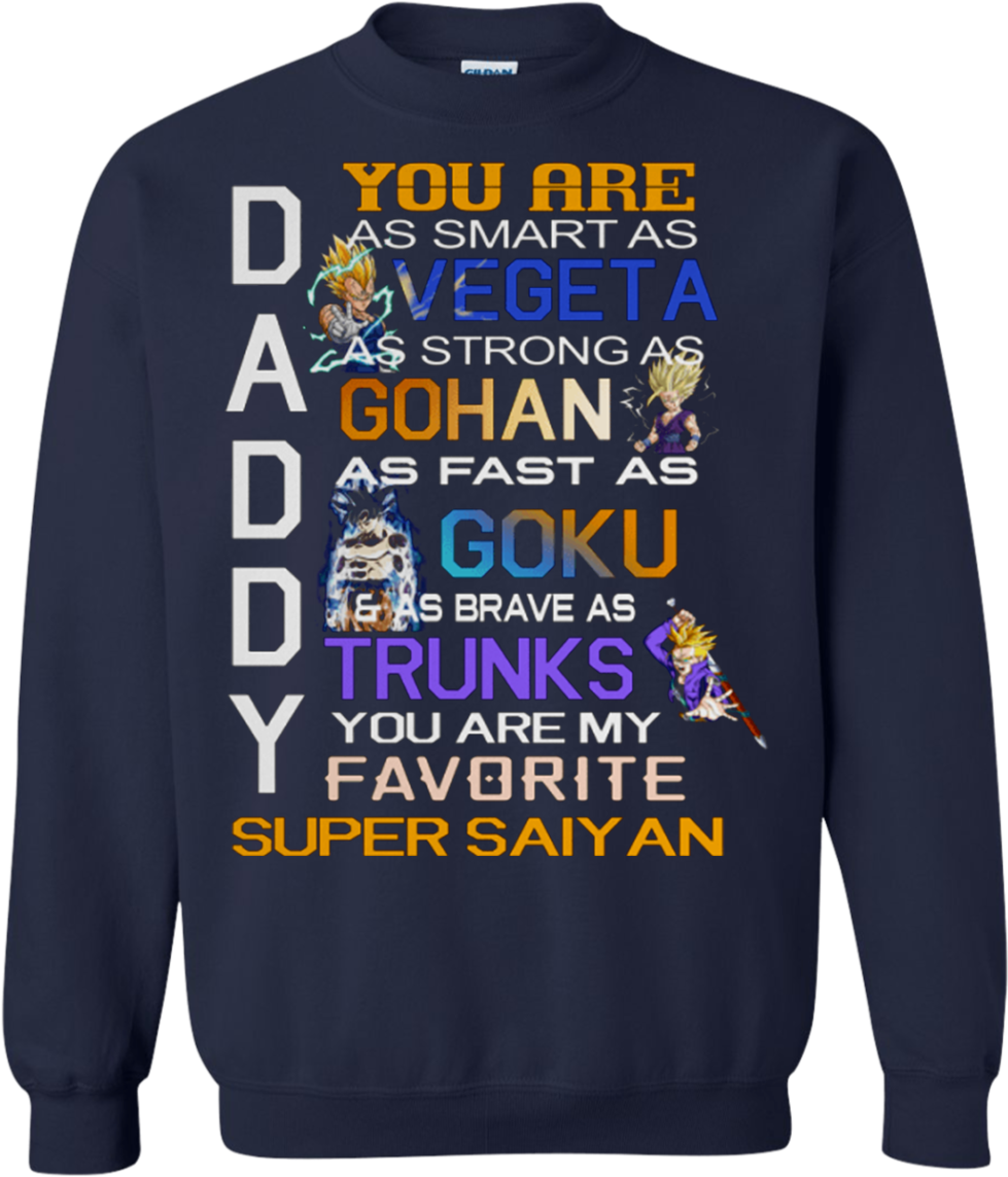 Daddy You Are My Favourite Super Saiyan - Ugly Sweater Rick And Morty (1155x1155), Png Download